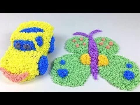 Mr. Gadget Solutions® Super Light Weight Play foam Combo 6Colour Pod Pack-Non-Stick Modeling Foam With Accessories