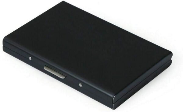 RFID Blocking Aluminium Protector Metal Wallet Credit / Debit Card Holder Slim Design