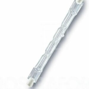 Mr. Gadget Solutions® Halogen R7S 118mm 300W Dimmable Type Linear Double Ended Floodlight Bulb Beam Angle R7S Base Warm White for Work, Security, Landscape Lights, Floor Lamps - 2 Pack