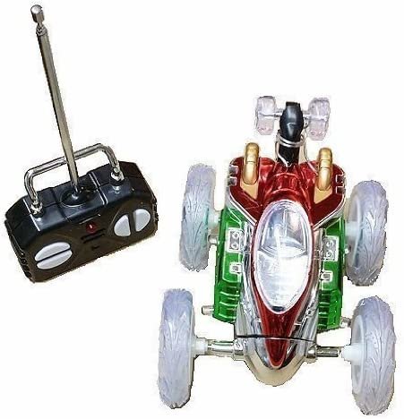 TOYSREX Turbo 360 Twister RC Stunt Car Flashing Light Dasher Vehicle Toy Remote Control