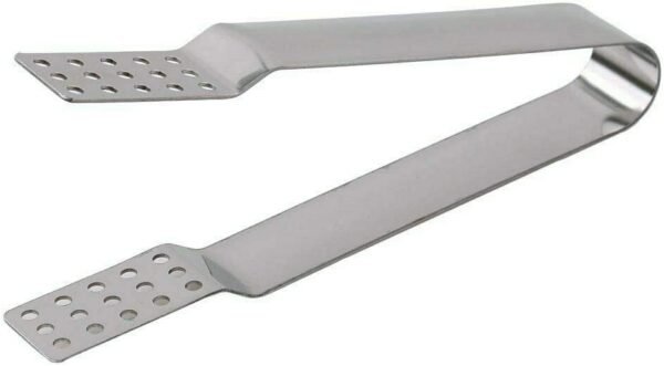 New Tea Bag Tongs Teabag Squeezer Strainer ICE Cube Mini Tongs Stainless Steel