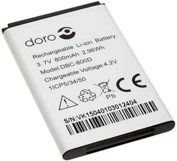 Original Replacement Battery for Doro Phone Easy 6520