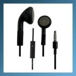 Earphones with Mic & Remote for all iPods - Black Color