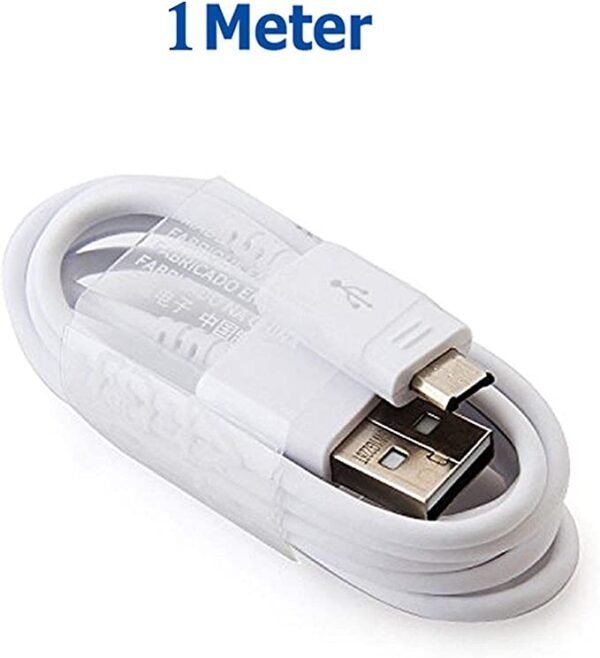 Mr.Gadget Solutions® New 1M Long USB Type-C 3.1 Data Charger Cable For Motorola Moto G6 Plus One Power-white