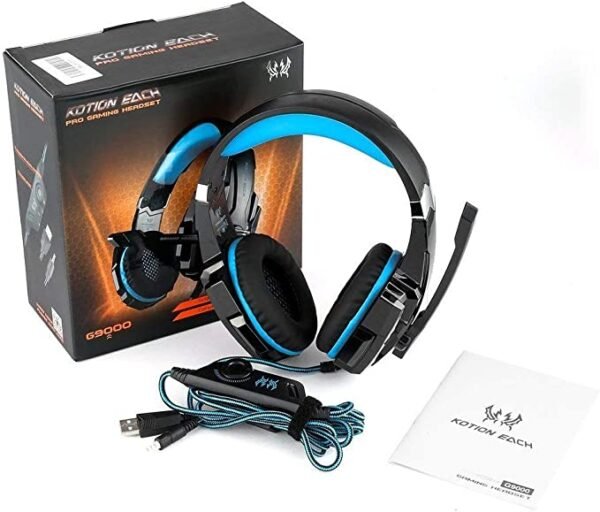Mr. Gadget Solution® New Kotion Each Pro Gaming Headset for Nintendo Switch,PS4,Xbox One