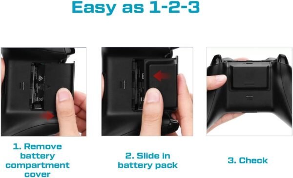 Charge & Play Kit Rechargeable Battery Pack for XBOX ONE Gamepad Controller