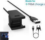 Mr.Gadget Solutions Compatible Fitbit Charge 2 Charger Cable, Replacement Charging Cable USB Charger Cord for Fitbit Charge 2 Heart Rate Fitness Wristband