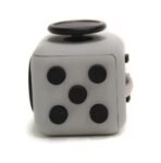 fun fidget cube adult stress relief-White/Black