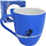 Love Mug Bike Mug - Coffee Mugs for Cyclists or Bike Lovers, Bike Coffee Mug, Cycle Mug, Cyclist Coffee Mug, Cyclists Mugs for Men, Bike Coffee Cup or Bike Gifts for Men, and Coffee Cup for Cyclists