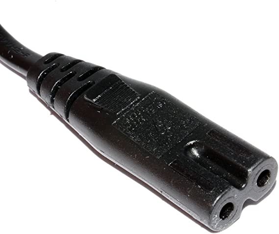 2m Figure of 8 Mains Cable/Power UK Lead Plug Cord IEC C7 Fig FOR PRINTERS
