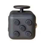 Six sided fun fidget Cube Adult Anxiety Gift-Black