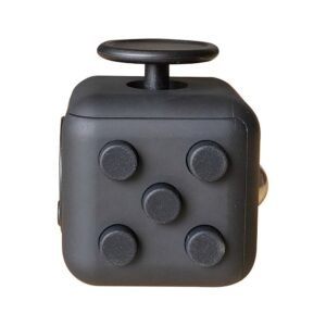 Six sided fun fidget Cube Adult Anxiety Gift-Black