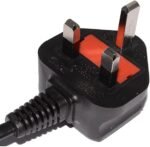 2m Figure of 8 Mains Cable/Power UK Lead Plug Cord IEC C7 Fig FOR PRINTERS