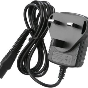 Mr. Gadget Soluitons Power Adapter for Braun Epilator Silk Epil 9 9390cc 9242s, Braun Series 7 7842s 7840S 7890cc Braun Series 3 340 Series 1 Electric Razor Trimmer UK Mains Charging Cable
