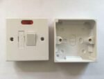 Mr Gadget Solutions® 13 Amp Switched Fused Spur with Neon Indicator With 25mm Back box