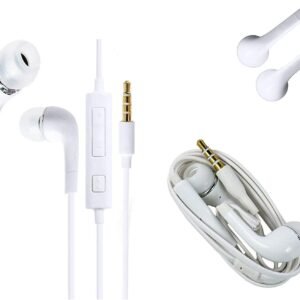 Mr.Gadget Solutions® In Ear Earphones Headphones W/Mic compatible For Motorola Moto E E3 E4 E5 E6 Play Plusbs