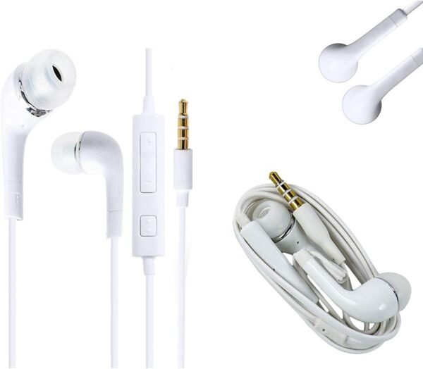 Mr.Gadget Solutions® In Ear Earphones Headphones W/Mic compatible For Motorola Moto E E3 E4 E5 E6 Play Plusbs