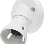 Lamp Fitting Bayonet Batten White Ceiling Lampholder, BC, B22 Light Bulb Socket