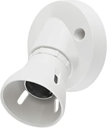 Lamp Fitting Bayonet Batten White Ceiling Lampholder, BC, B22 Light Bulb Socket