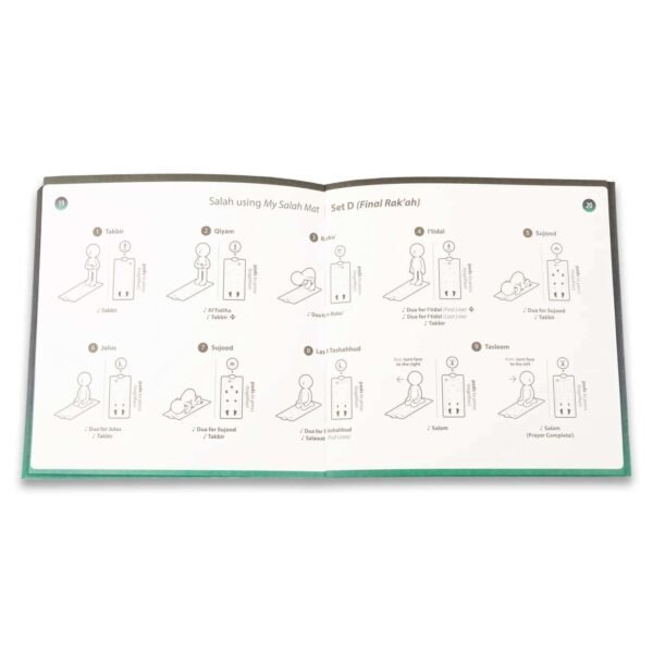 My Salah Mat - Interactive Prayer Mat - Touch Sensitive Prayer Mat For Adults / Reverts