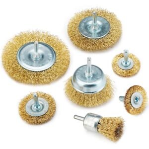 7 Pc Wire Brush Set
