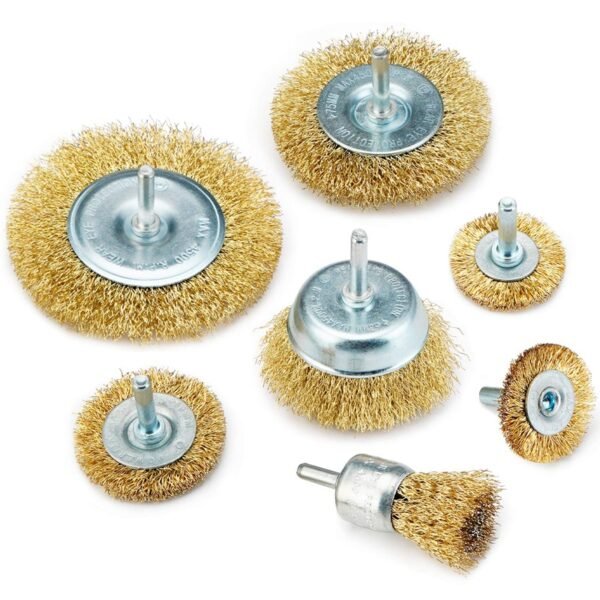 7 Pc Wire Brush Set