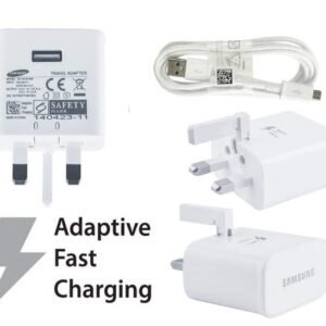 Samsung Fast Charge 2.0 Adaptive Travel Adapter.