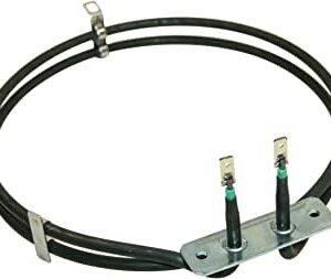 Whirlpool New Genuine WHIRLPOOL 2 TURN FAN OVEN COOKER ELEMENT 2000W FOR APD APS APV AKP AKZ BSO LPR GZP AND TRA MODELS 481225998405 481925928823 481225938177