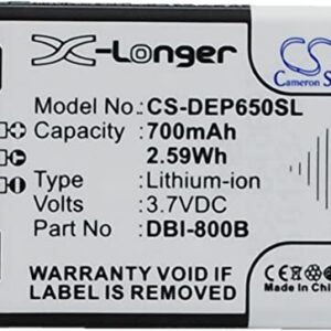 Doro Liberto 650 Secure 580 Secure 580IUP Mobile Phone Replacement Battery