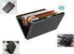 RFID Blocking Aluminium Protector Metal Wallet Credit / Debit Card Holder Slim Design