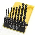 8 pcs wood drill bit set