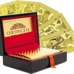 B09NV166JXMr.Gadget's Solutions® Certificated 24K Pure Gold Plated Playing Cards Full Poker Deck - Complete with Presentation Box and Certificate of Authentication