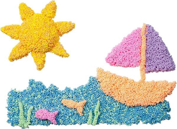 Mr. Gadget Solutions® Super Light Weight Play foam Combo 6Colour Pod Pack-Non-Stick Modeling Foam With Accessories