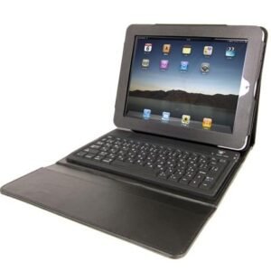 Bluetooth Keyboard with Leather Case for iPad , iPad 2, iPad 3