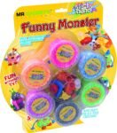 Mr. Gadget Solutions® Super Light Weight Play foam Combo 6Colour Pod Pack-Non-Stick Modeling Foam With Accessories