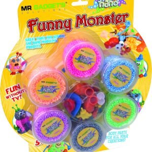Mr. Gadget Solutions® Super Light Weight Play foam Combo 6Colour Pod Pack-Non-Stick Modeling Foam With Accessories