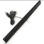 BLACK SENSOR BAR FOR NINTENDO WII - WIRED