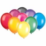 Party Balloons - Assorted Colours - Pack of 50