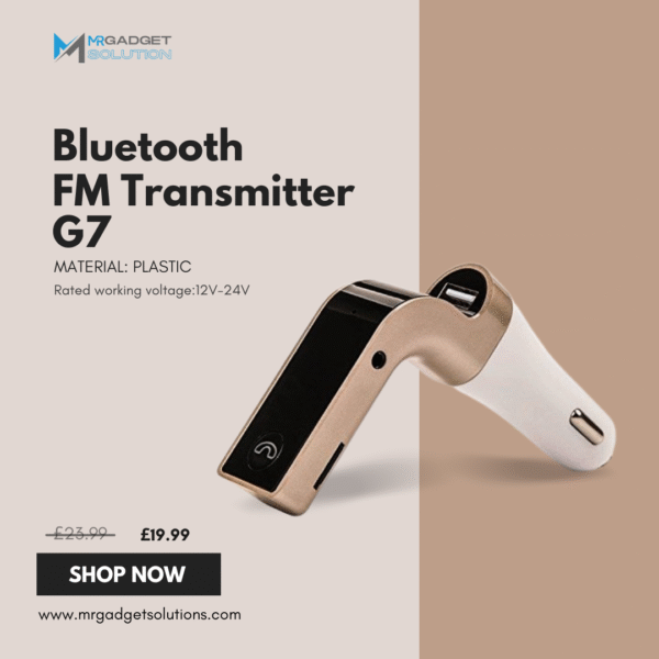 Bluetooth FM transmitter G7