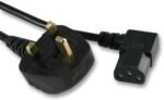 C13 5M 5 Meter Long Straight Cable Black