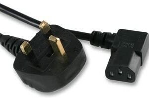 C13 5M 5 Meter Long Straight Cable Black