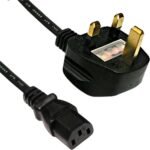 C13 Cable 0.5M Black