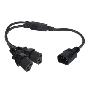 C14 to C13 Splitter  - 2 Way