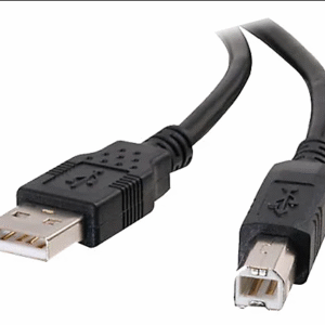 USB A to B 3m Printer Cable black