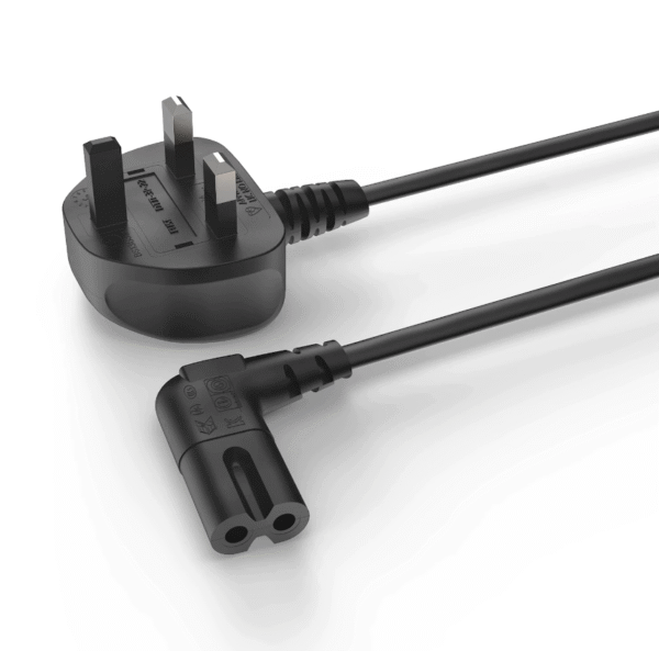 Right Angled Figure 8 Cable - 2M