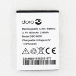 Battery Doro For 6620/506/510/515/715/500