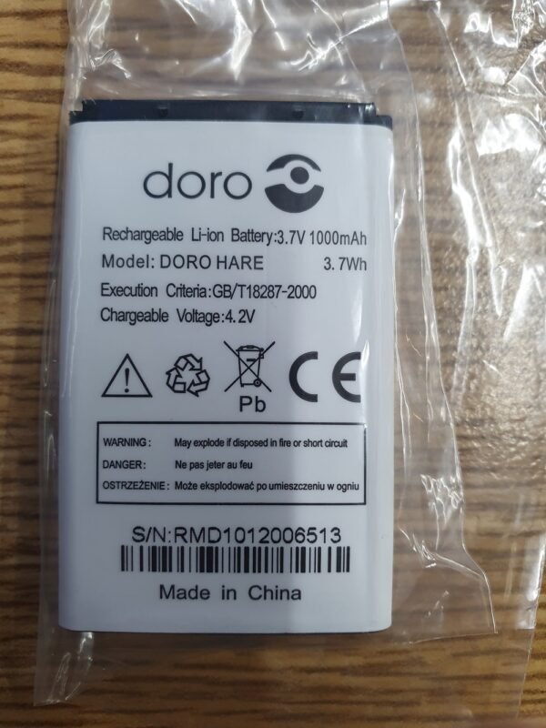 Genuine Battery for Doro DORO HARE, PhoneEasy 332, PhoneEasy 332GSM, 330gsm