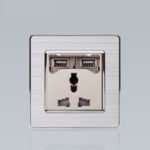 ELA1153 - 2 Ports 3 Pin and 2 USB