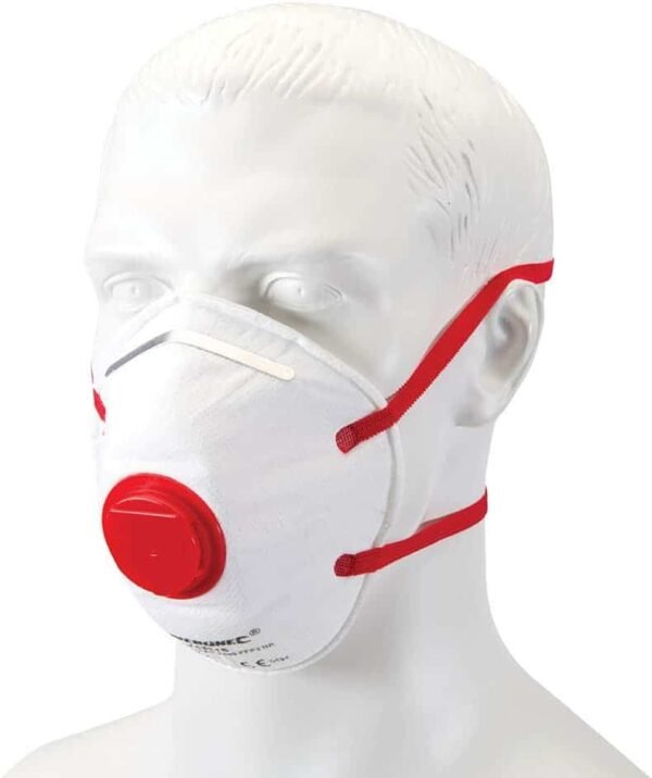 Silverline 763615 Moulded Valved Face Mask FFP3 NR FFP3 NR - 10 Pack