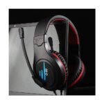 Pro Gaming Headset Headphones G90 Overear Earphones Compatible With PS4, PS5, XBox One, Xbox One S/X, Nintendo Switch / PSP - Red / Black